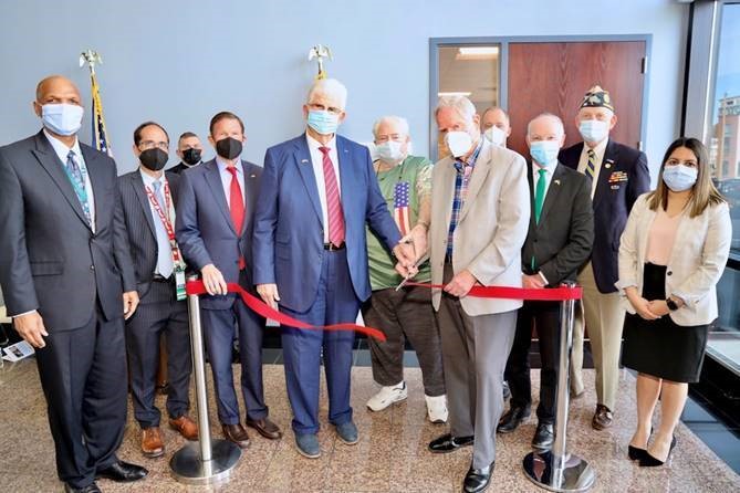 Senator Blumenthal attends the ribbon cutting of the New London VA Community Based Outpatient Clinic (CBOC) 